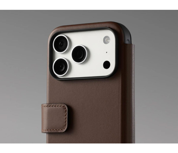 Nomad Modern Leather Folio do iPhone 18 Pro / 17 Pro MagSafe (brow - 1586560 - zdjęcie 11